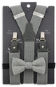 Hosenträger Gentleman Set Denim Kylian Tweed