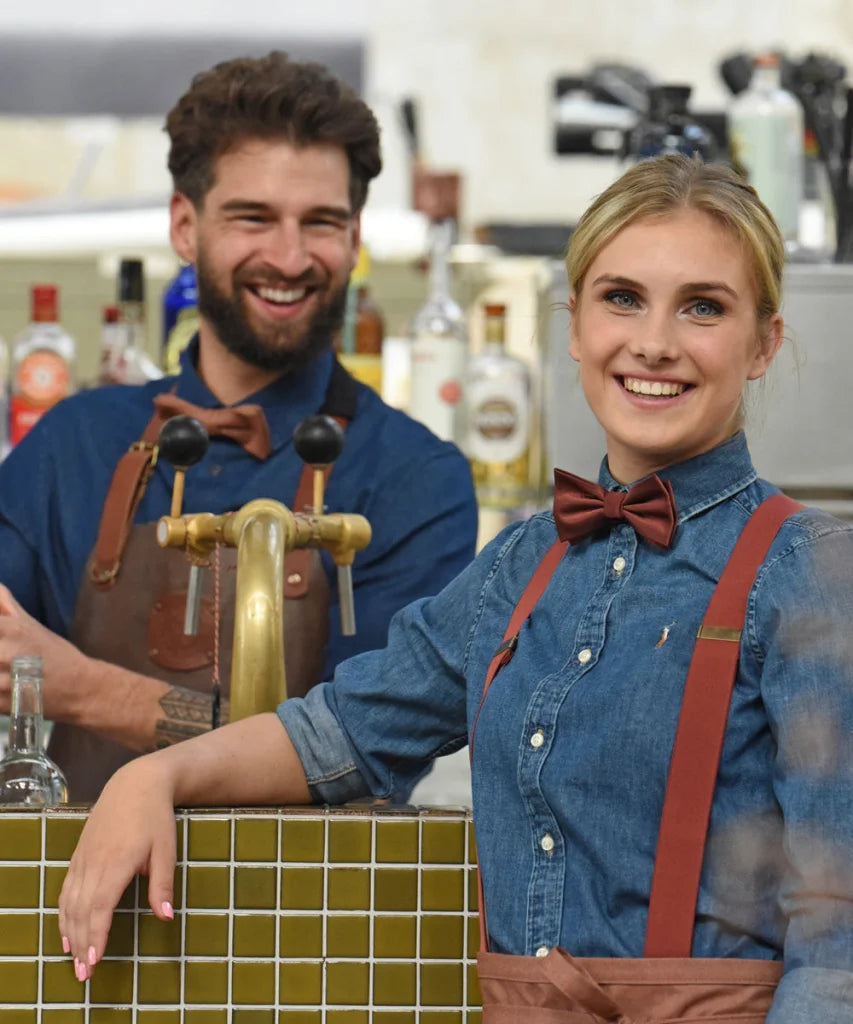 Hosenträger Gentleman’s rost Elastik - rostorange