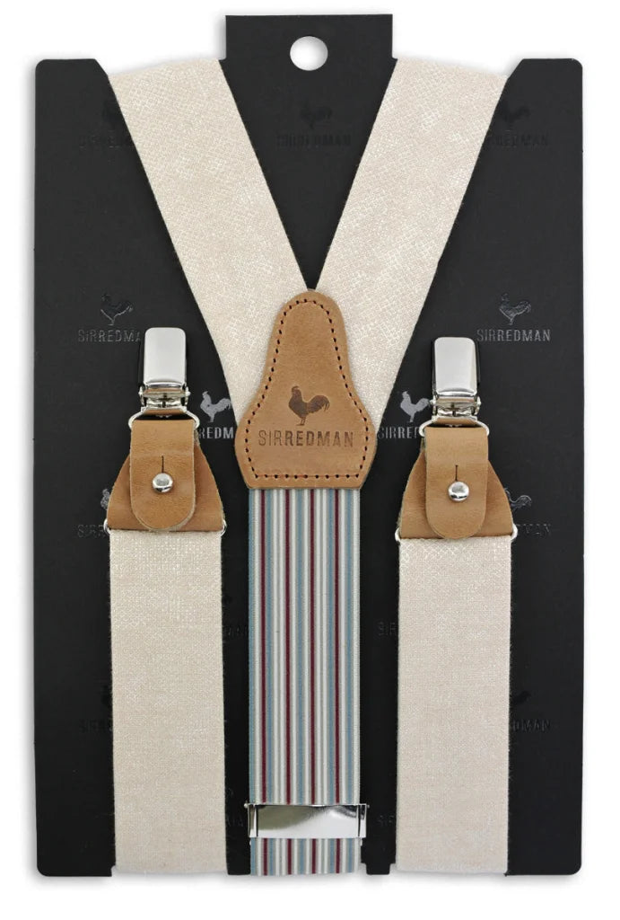 Hosenträger Sposo Stiloso beige - creme - Hosenträger