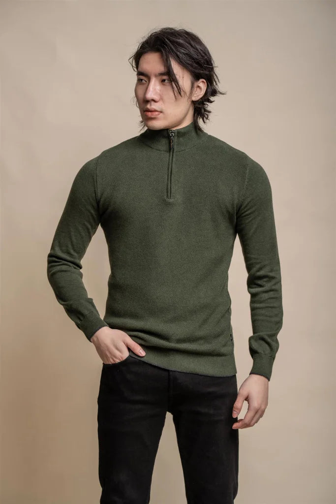 Kyle Almond Green - Pullover für Herren