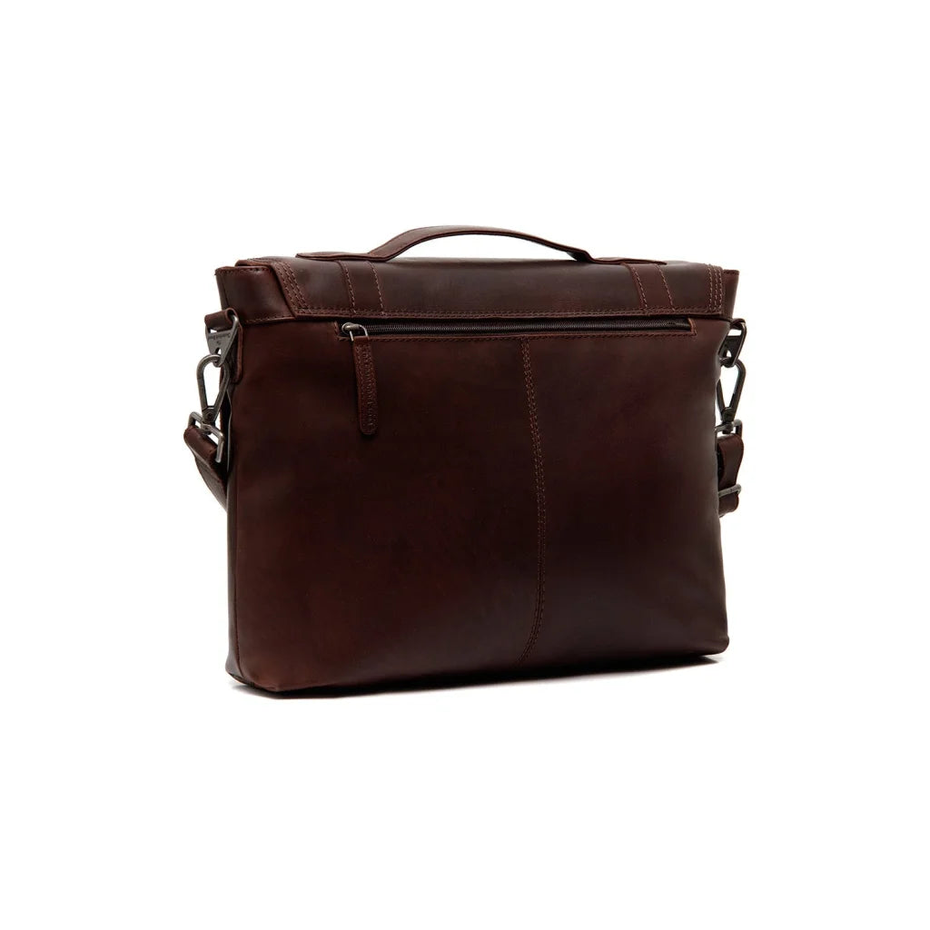 Leder-Laptoptasche - The Chesterfield Brand Veneto Braun