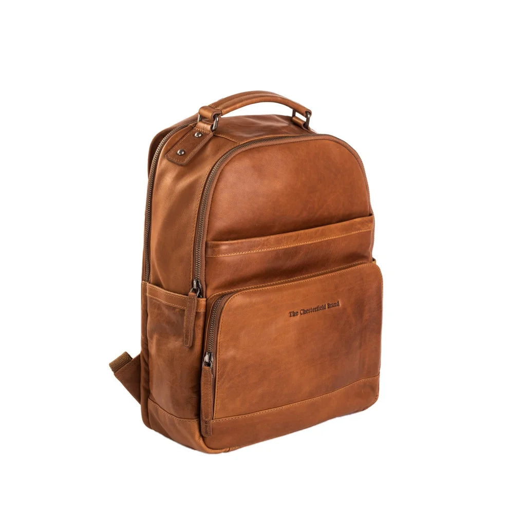 Leder Rucksack - The Chesterfield Brand Austin Cognac