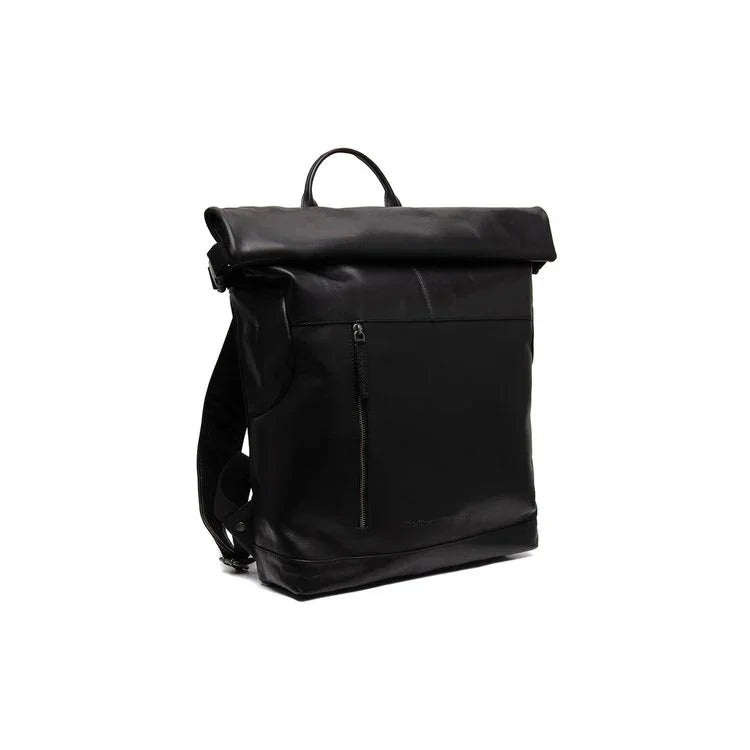 Leder Rucksack - The Chesterfield Brand Liverpool Schwarz