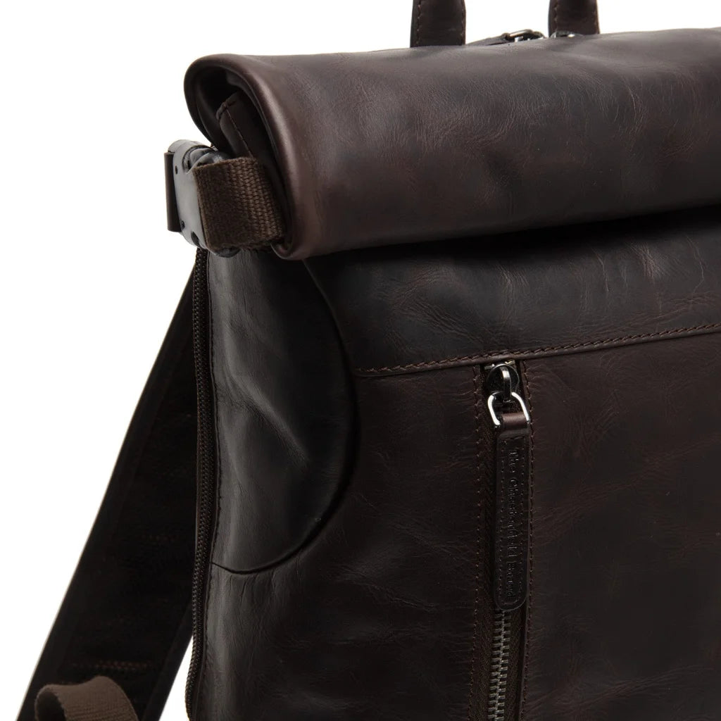 Leder Rucksack - The Chesterfield Brand Mazara Braun