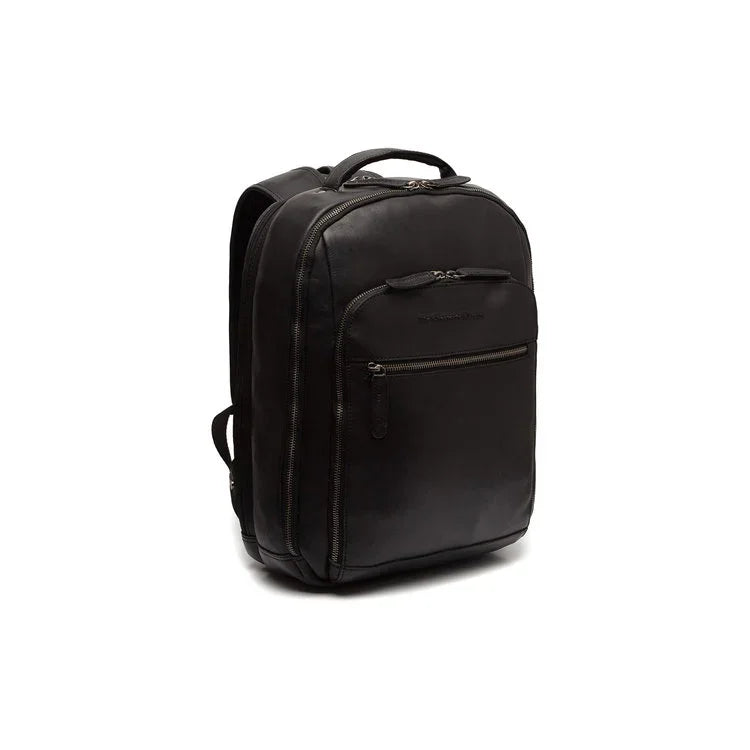 Leder Rucksack - The Chesterfield Brand Tokyo Schwarz