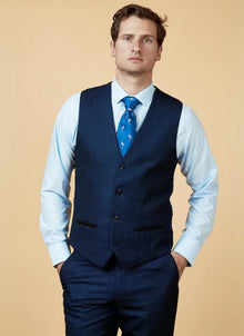 Marc Darcy - Weste Navy Blau Callum