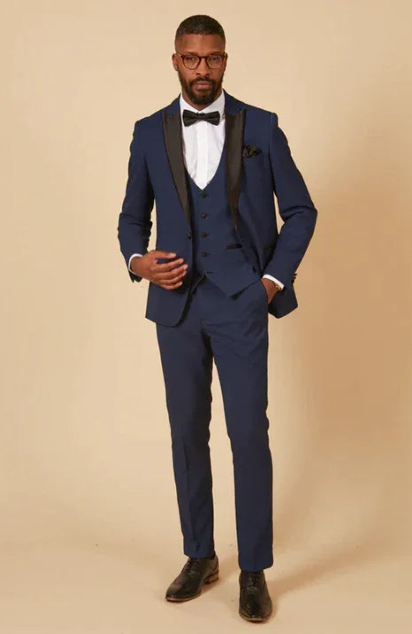 Navy Smoking 3 - teilig - tuxedo