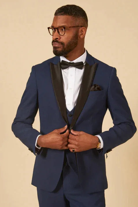 Navy Smoking 3 - teilig - tuxedo