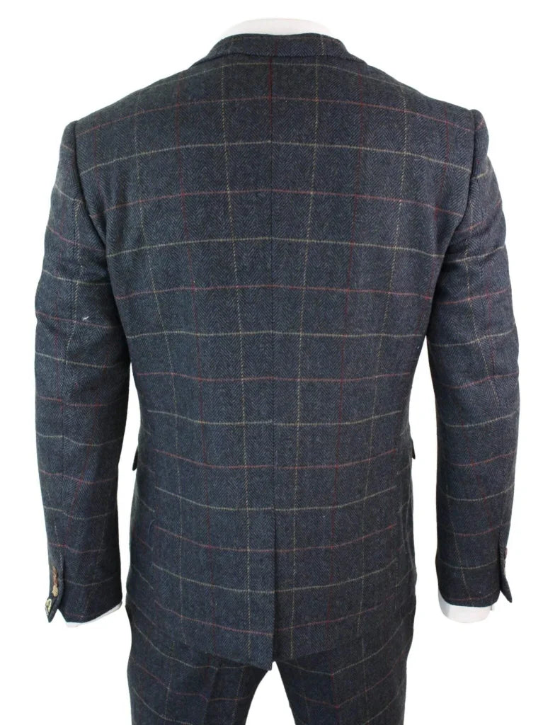 Dreiteiliger Anzug Tweed Eton - driedelig pak