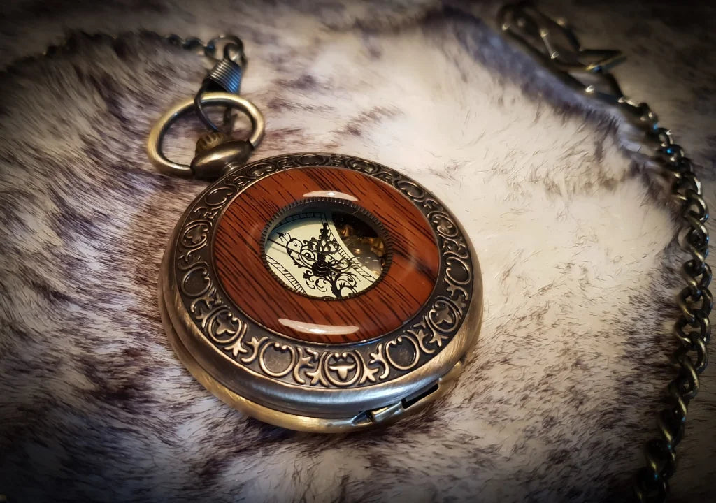 Tommy Shelby Woodstyle Pocket Watch - pocketwatch