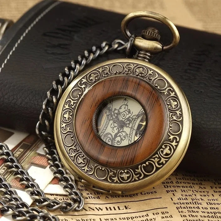 Tommy Shelby Woodstyle Pocket Watch - pocketwatch